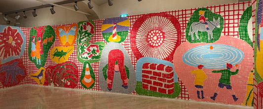 Paul Cox exhibition “Wallbook”in Bologna
