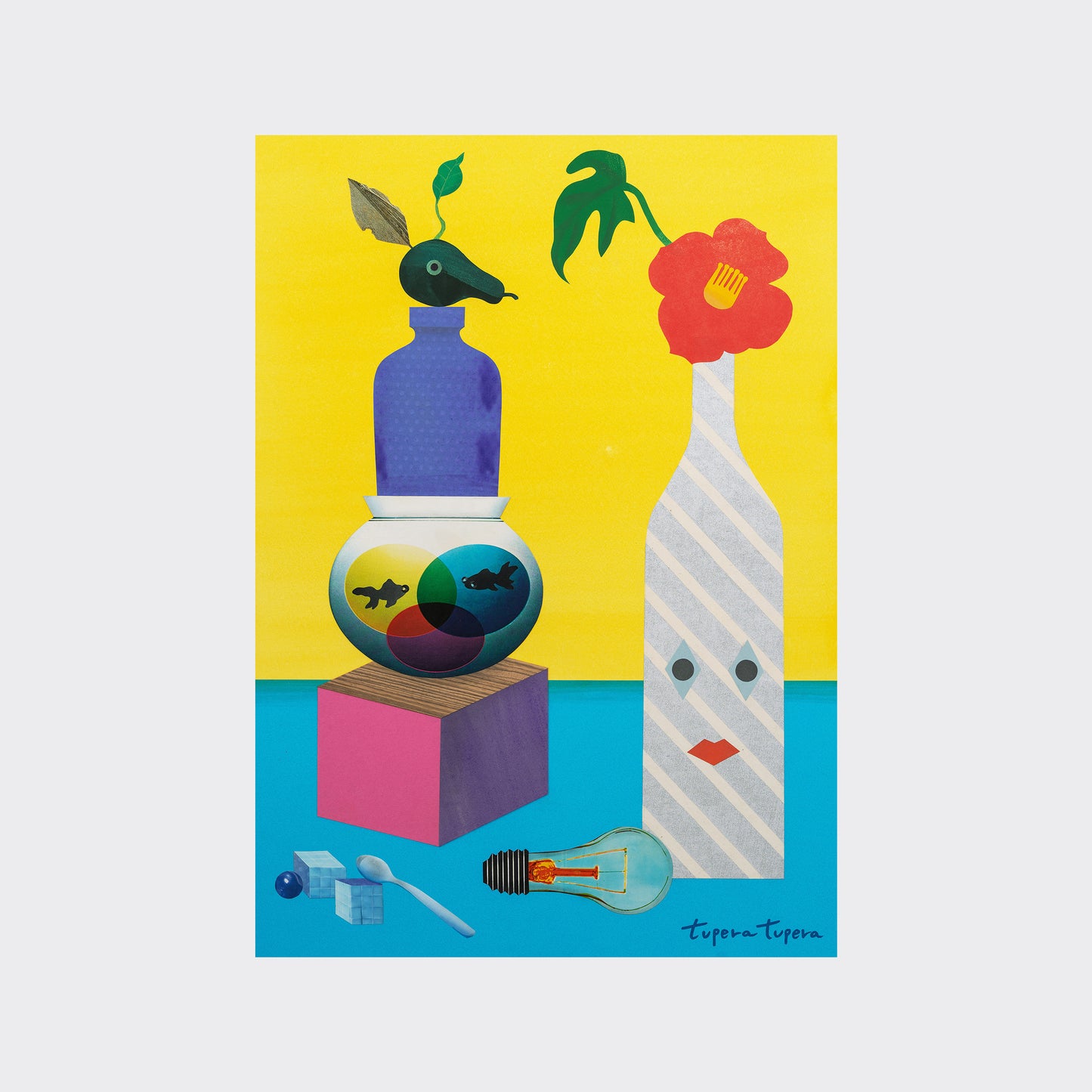 tupera tupera “Murmuring still-life (couple)”