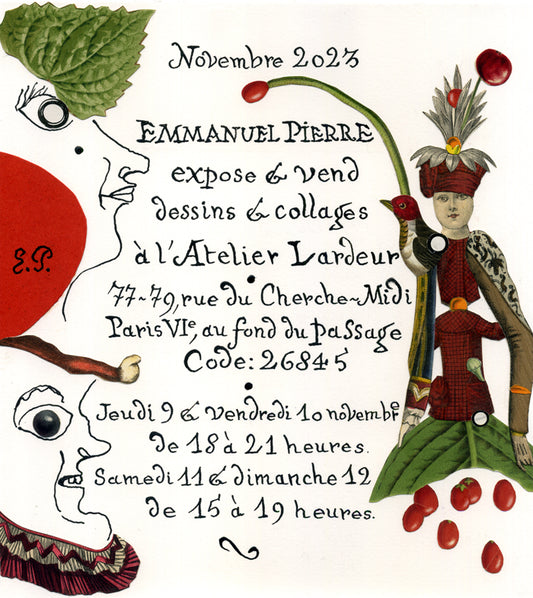 Emmanuel Pierre / Exposition & vente : 9 - 12 nov 2023